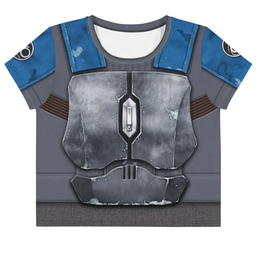 Rural use Energy - Saving Nighthawk Grey Loose Crop Top