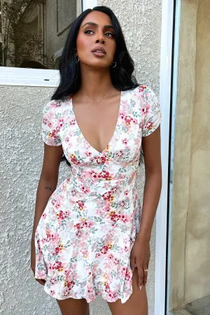 Trendy weekend dress Nirvana Dress - Pink Floral