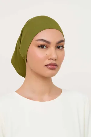 Travel Comfort Bamboo Jersey Undercap - Avocado