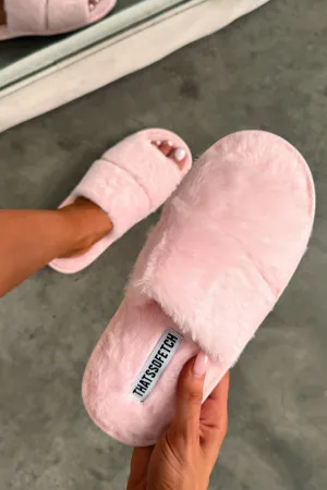 Slide On Travel Essential Shoes Noella Slippers - Pink