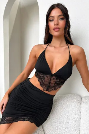 Counter - measure - ready Tahiti Crop - Black