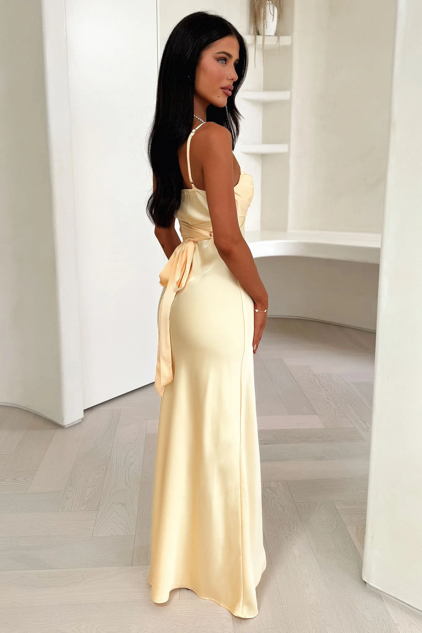 Novella Maxi Dress - Yellow exquisite design