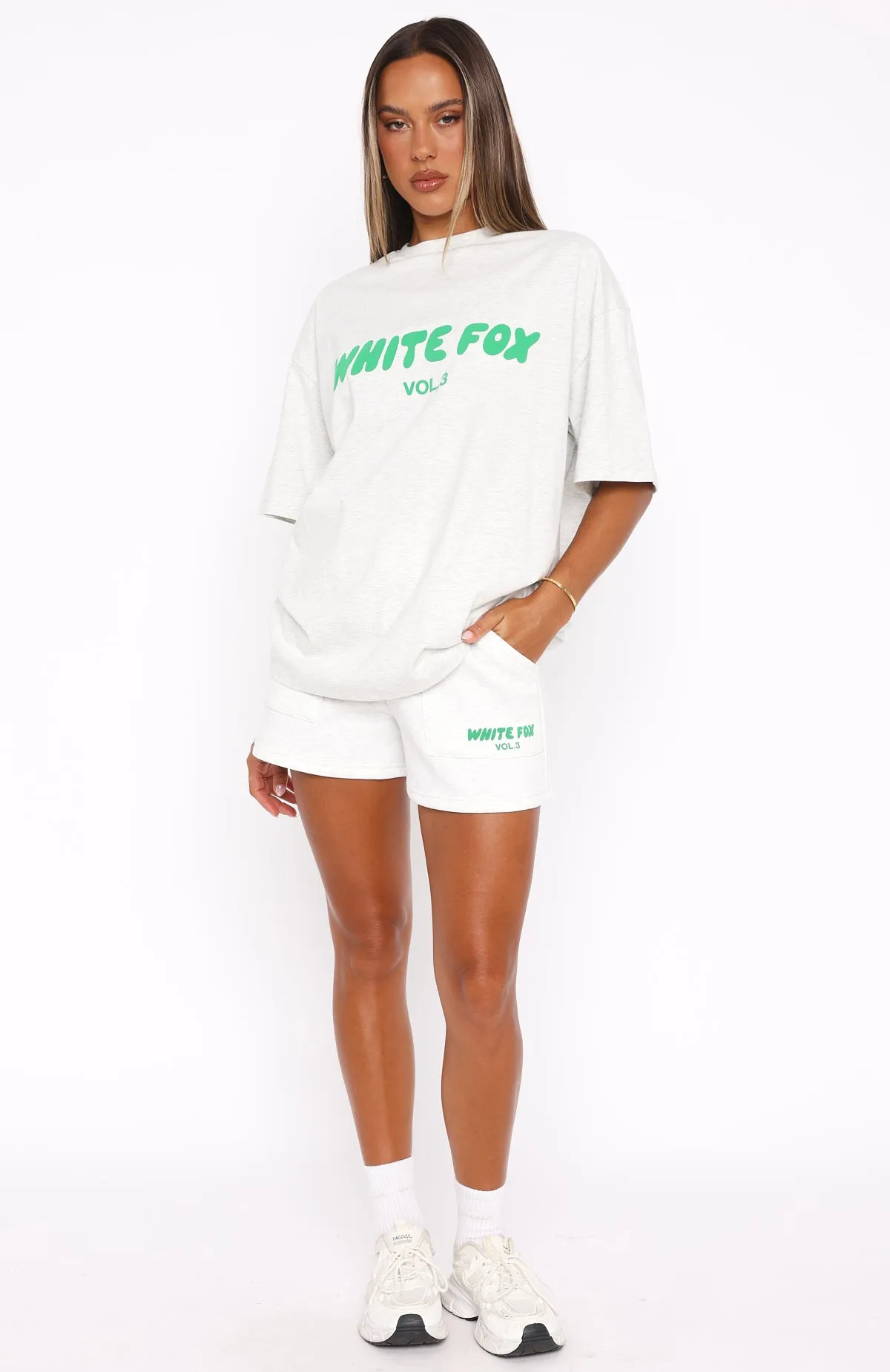 Offstage Lounge Shorts Glacier Grey Handmade