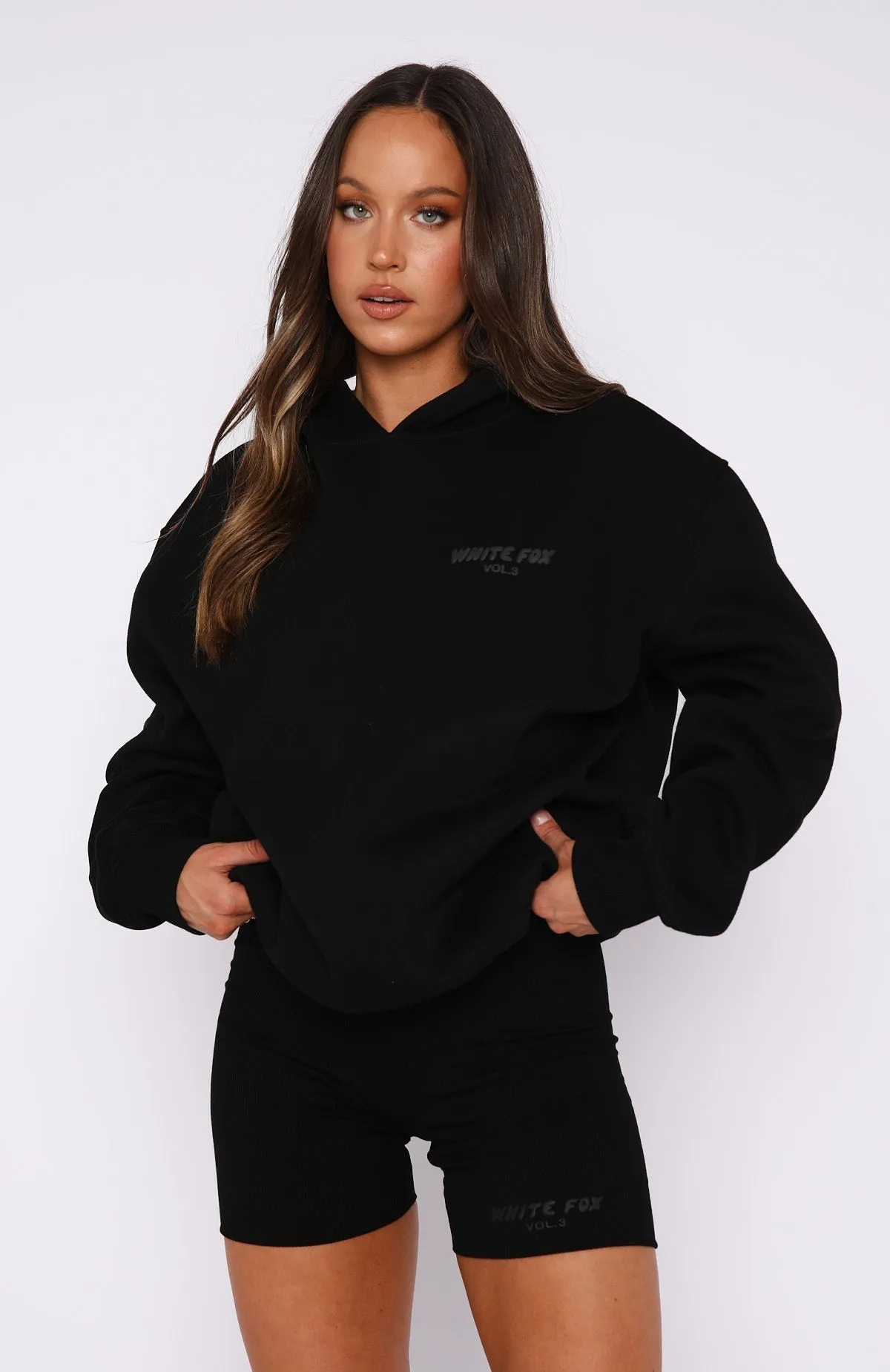 Offstage Ribbed Bike Shorts Onyx Fresh Style