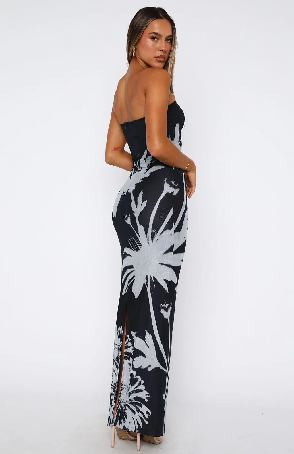 On A Trip Maxi Dress Nocturnal Bloom Unique Attire