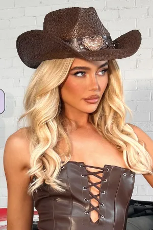 Event Wear Hold Your Horses Hat - Brown