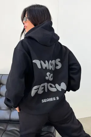 Skate Inspired Fashion Layer Series 3 Hoodie - Black