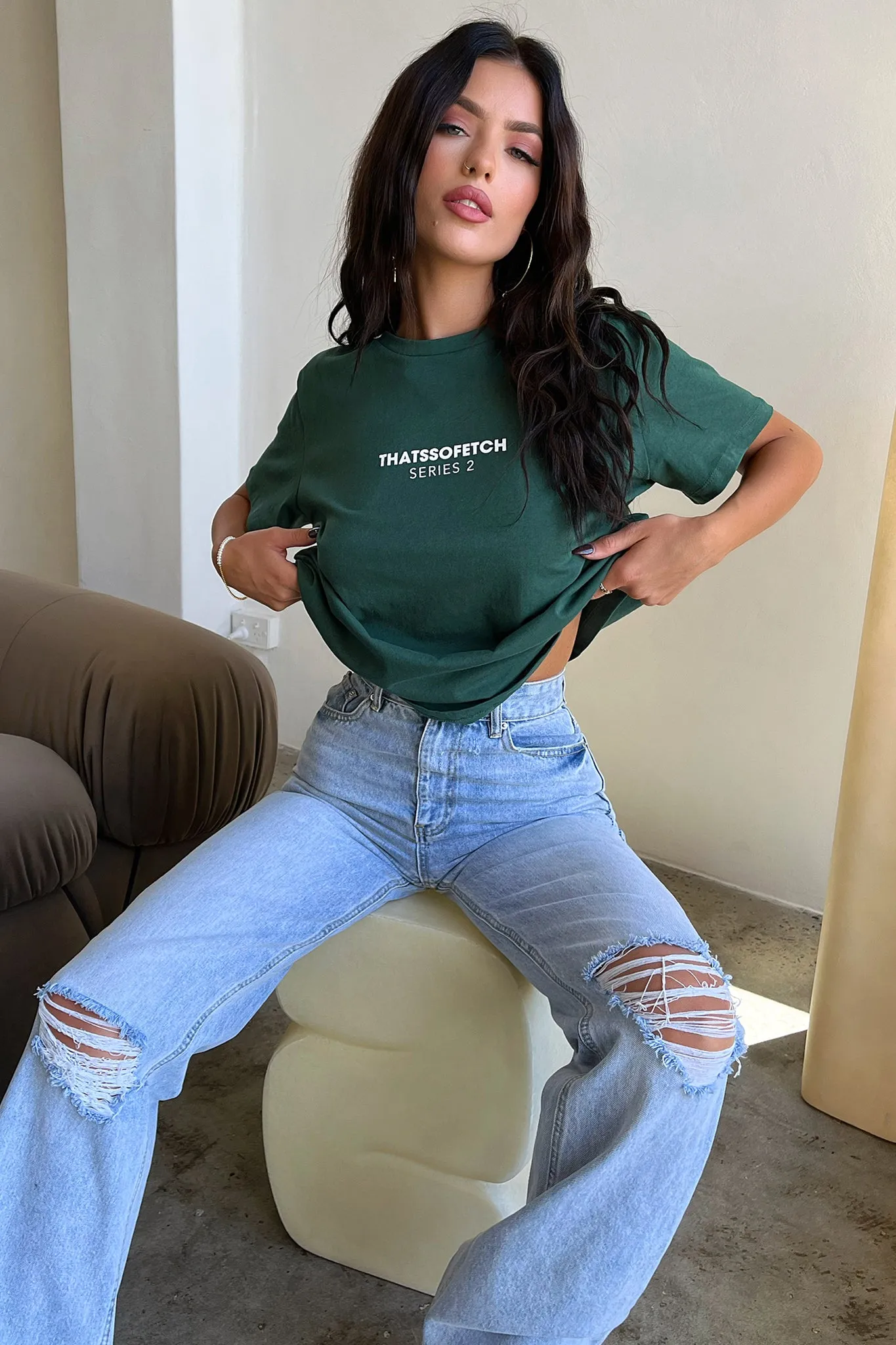 Outfit Inspiration Series 2 Tee - Emerald