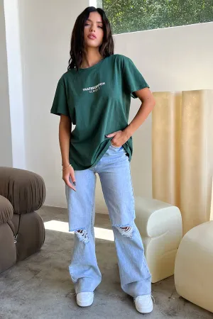 Effortless weekend wear Series 2 Tee - Emerald