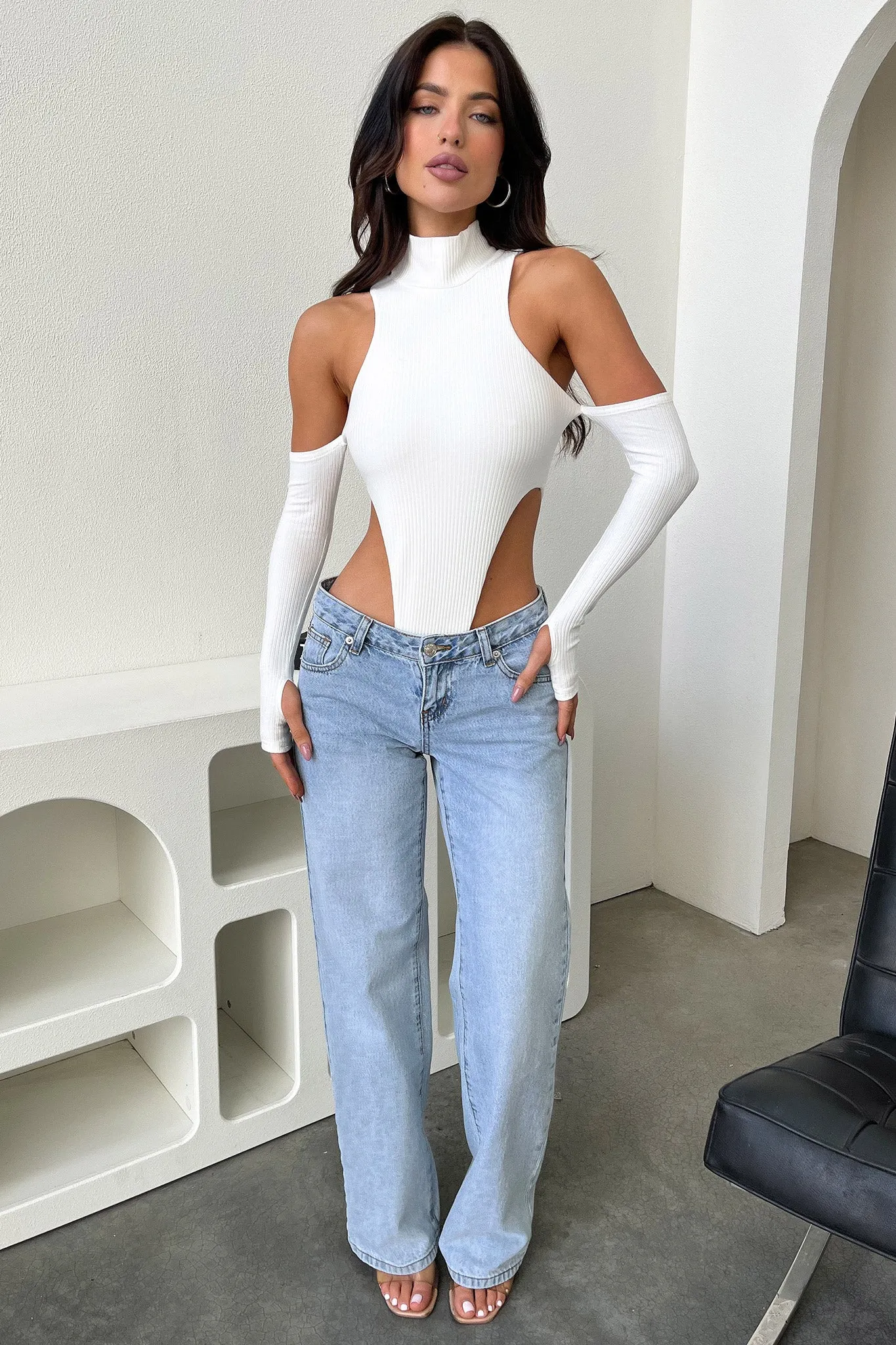 Pajamas Ellidy Bodysuit - White