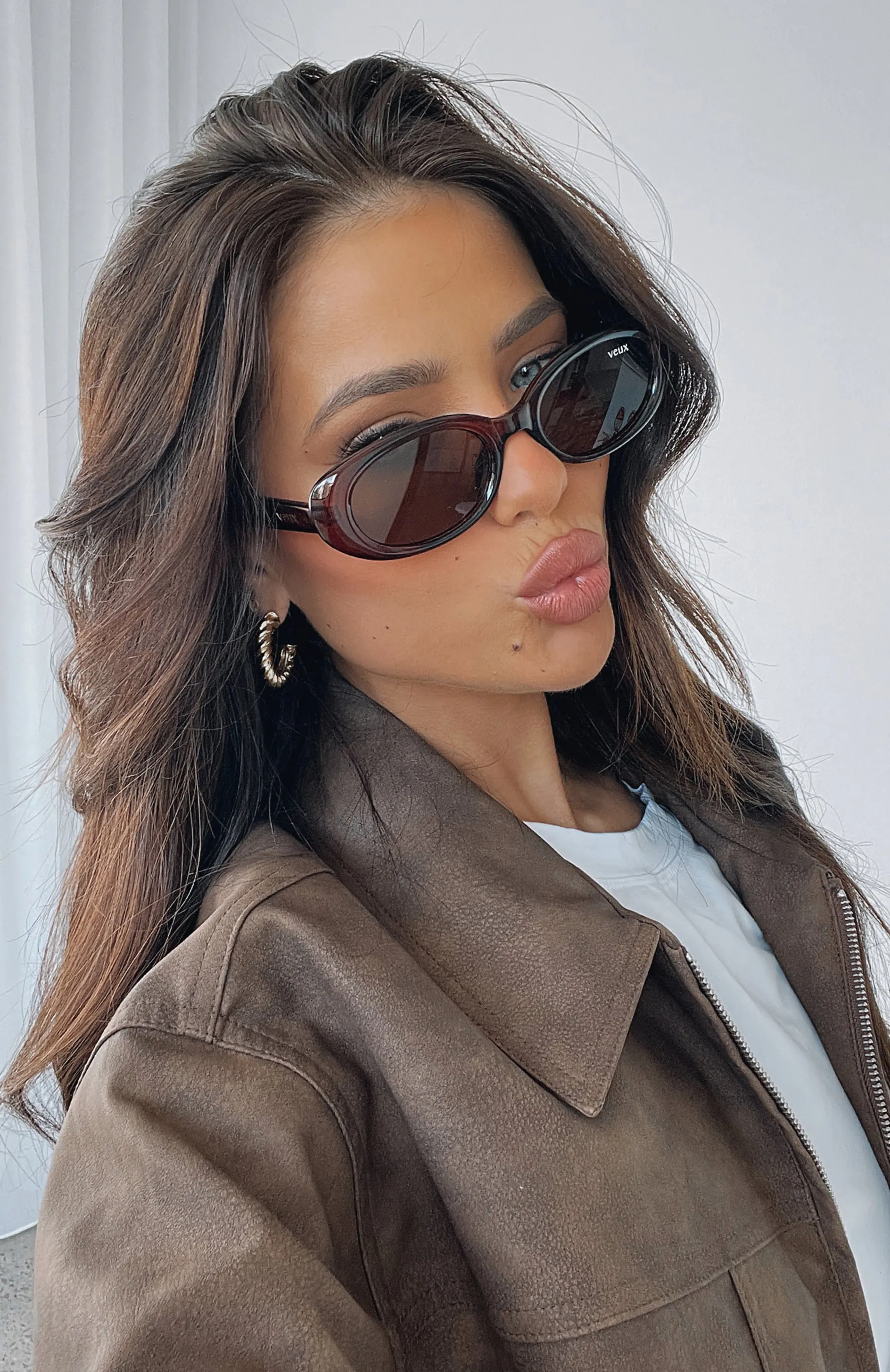 fashionistas Olivia Sunglasses Brown