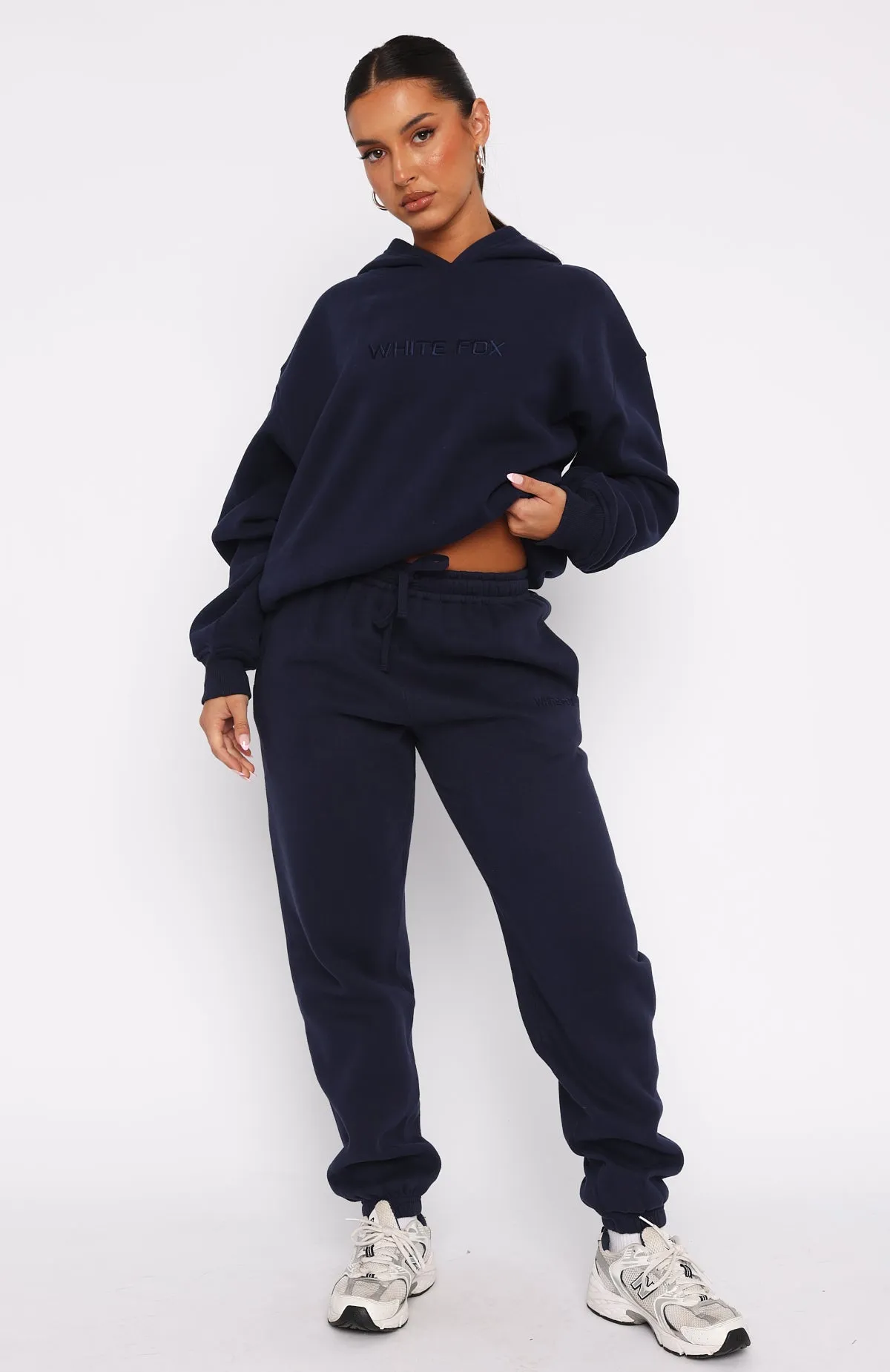 Perfect Look Stay Lifted Sweatpants Navy