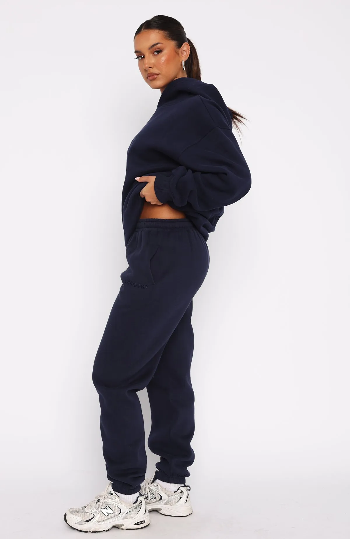 Perfect Look Stay Lifted Sweatpants Navy