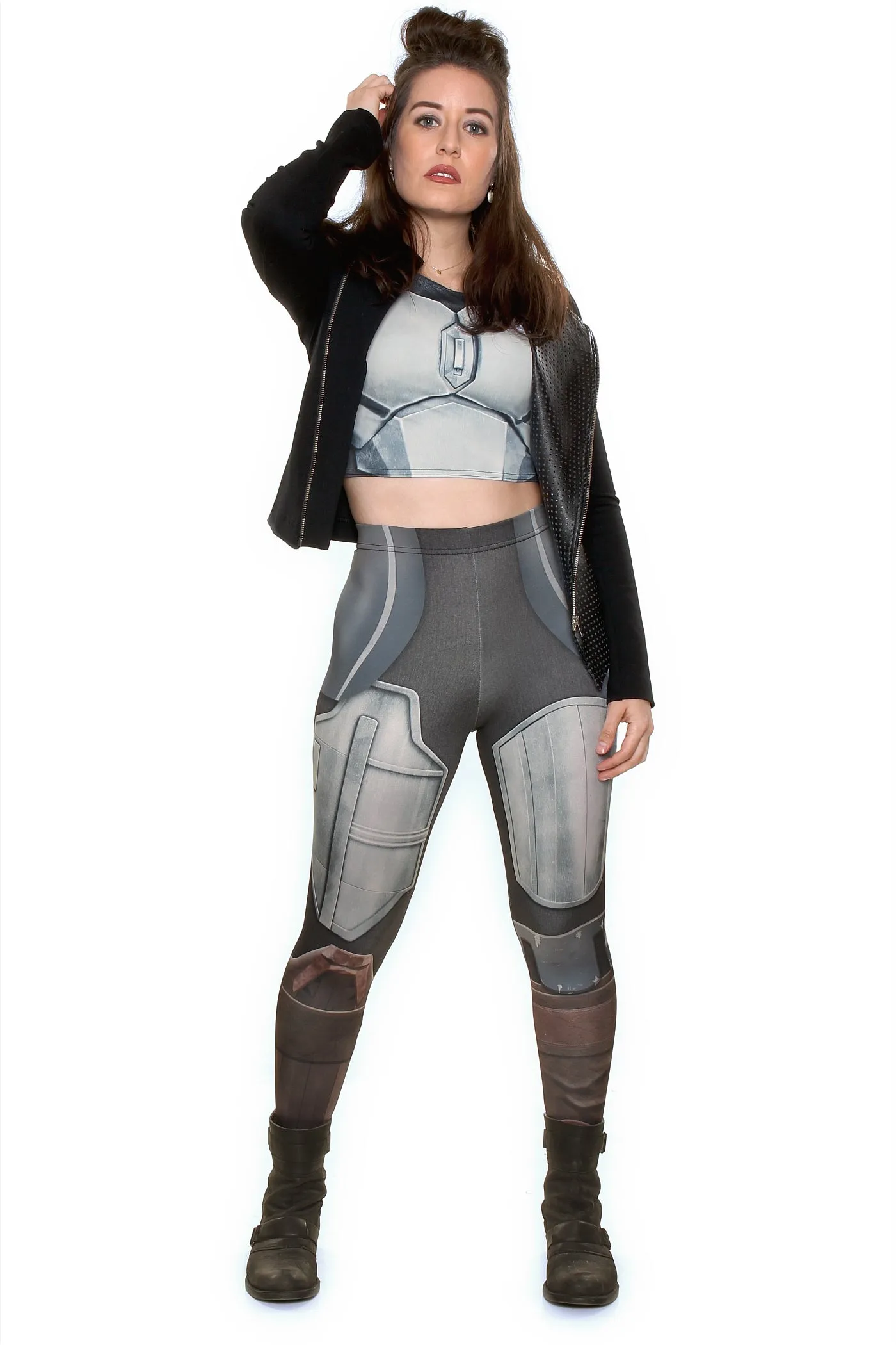 Platinum Leggings Thin Straps