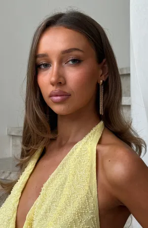 Frankie Earrings Gold High-end metal designs