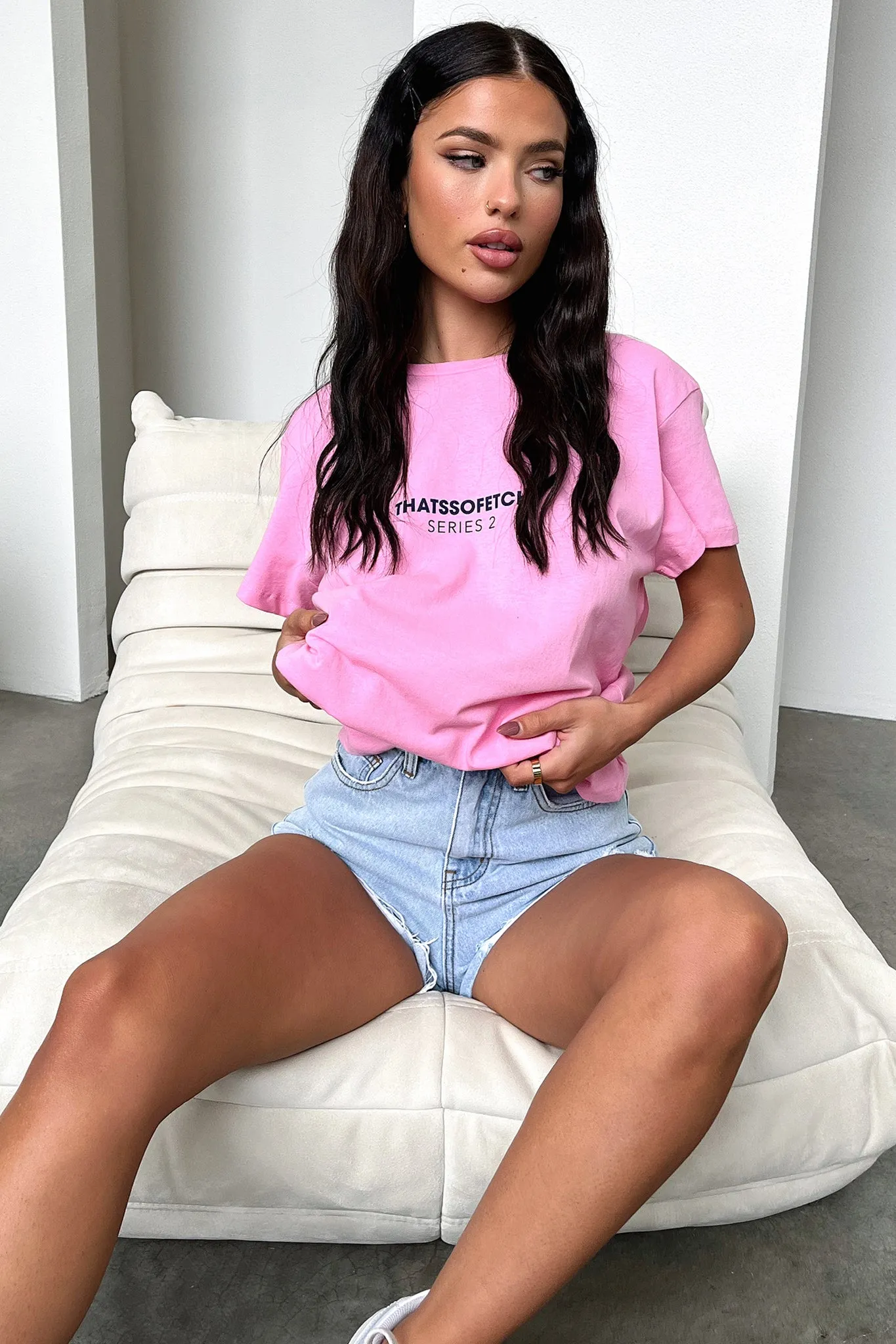 Pool - side wear Olsen Denim Shorts - Blue