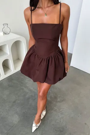 Spice Core Albin Dress - Brown