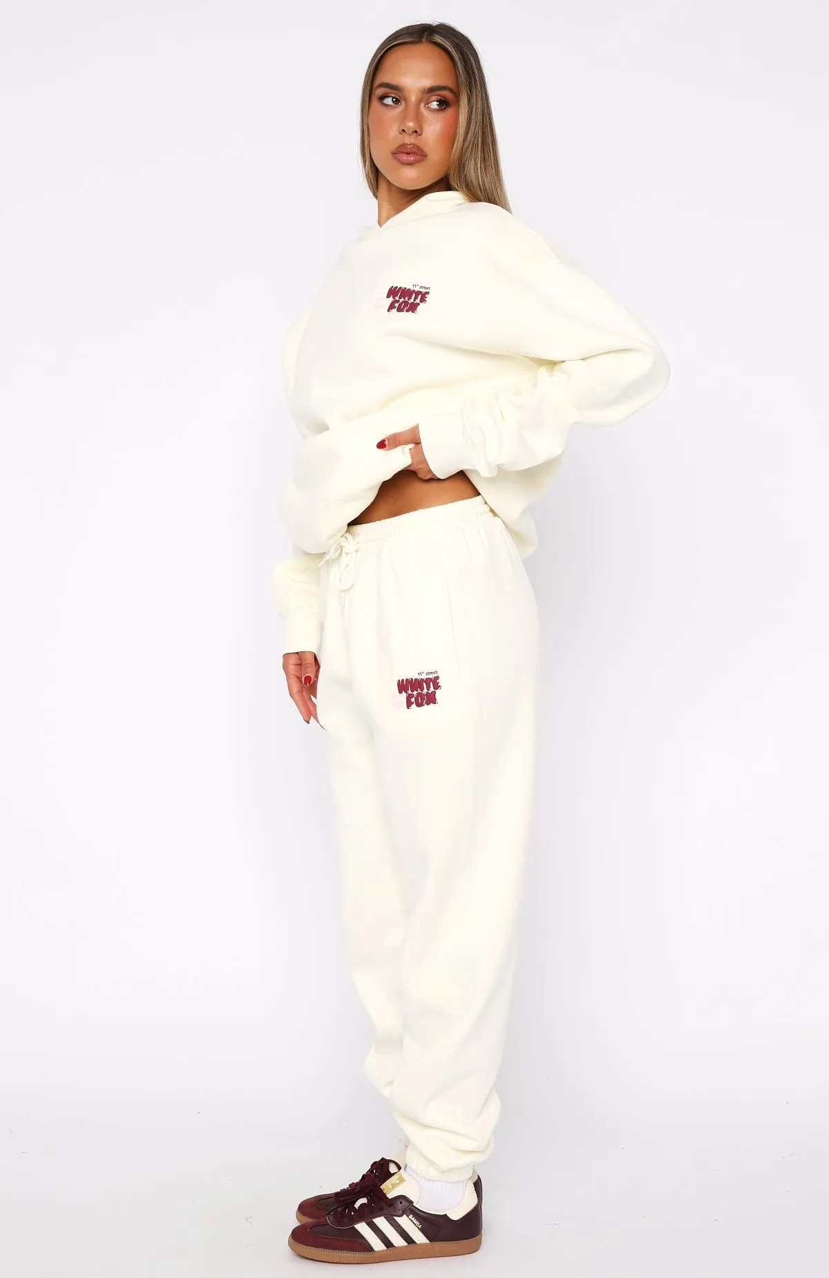 premium fabric 11th Street Sweet Kisses Sweatpants Cake Batter