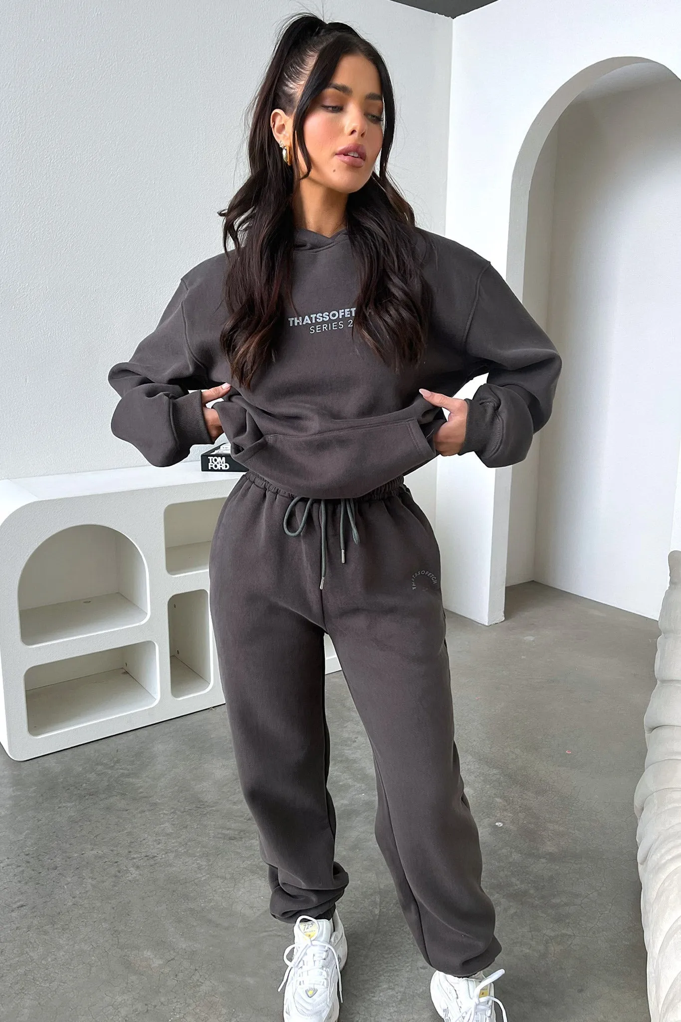 premium fabric Series 2 Sweatpants - Charcoal