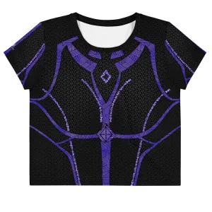 Purrple Loose Crop Top suitable for engineers