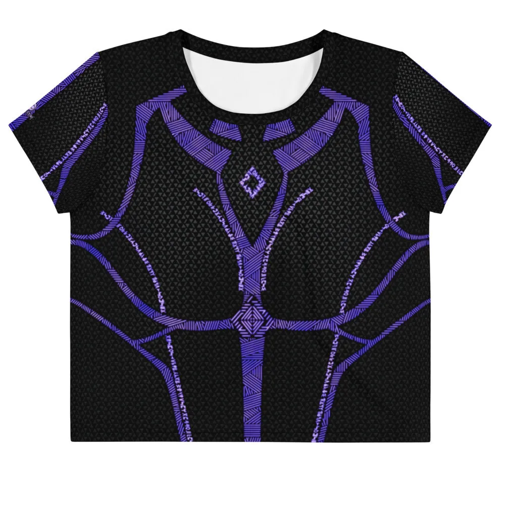 Purrple Loose Crop Top suitable for engineers