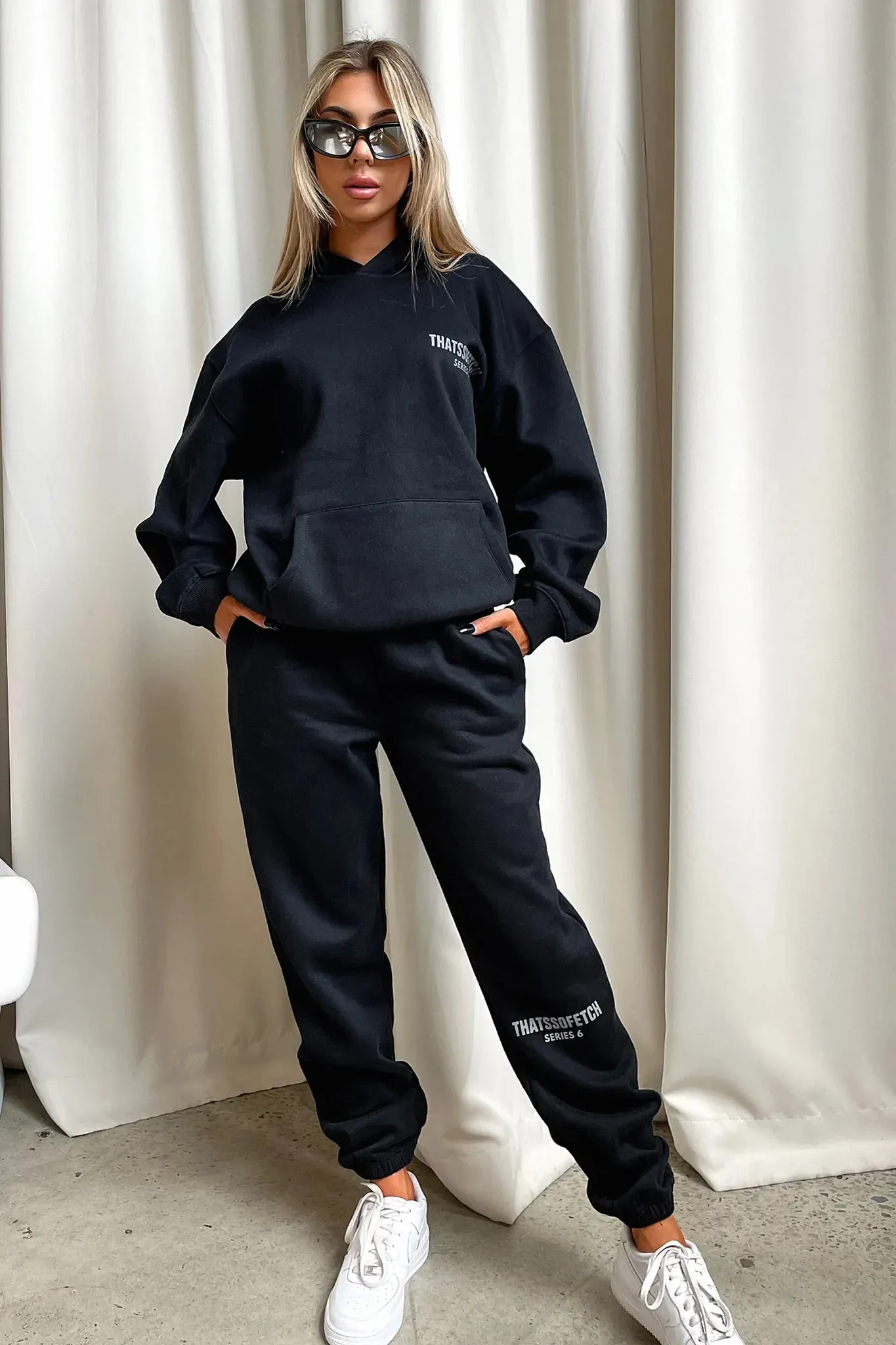 quick dry Series 6 Hoodie - Black