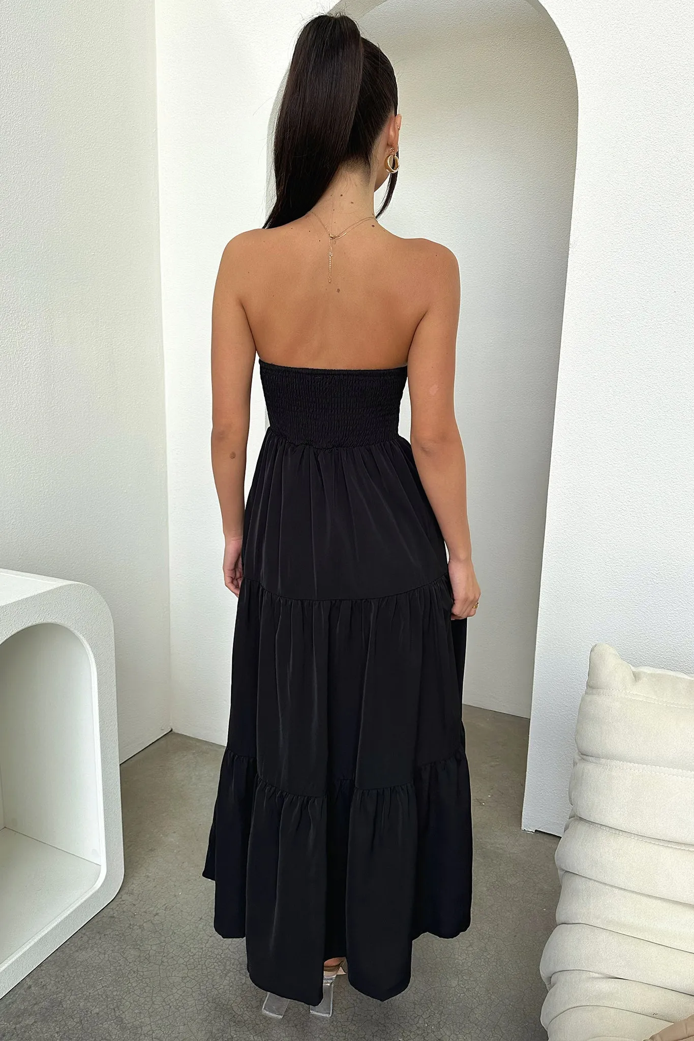 Quick Fit Hailey Maxi Dress - Black
