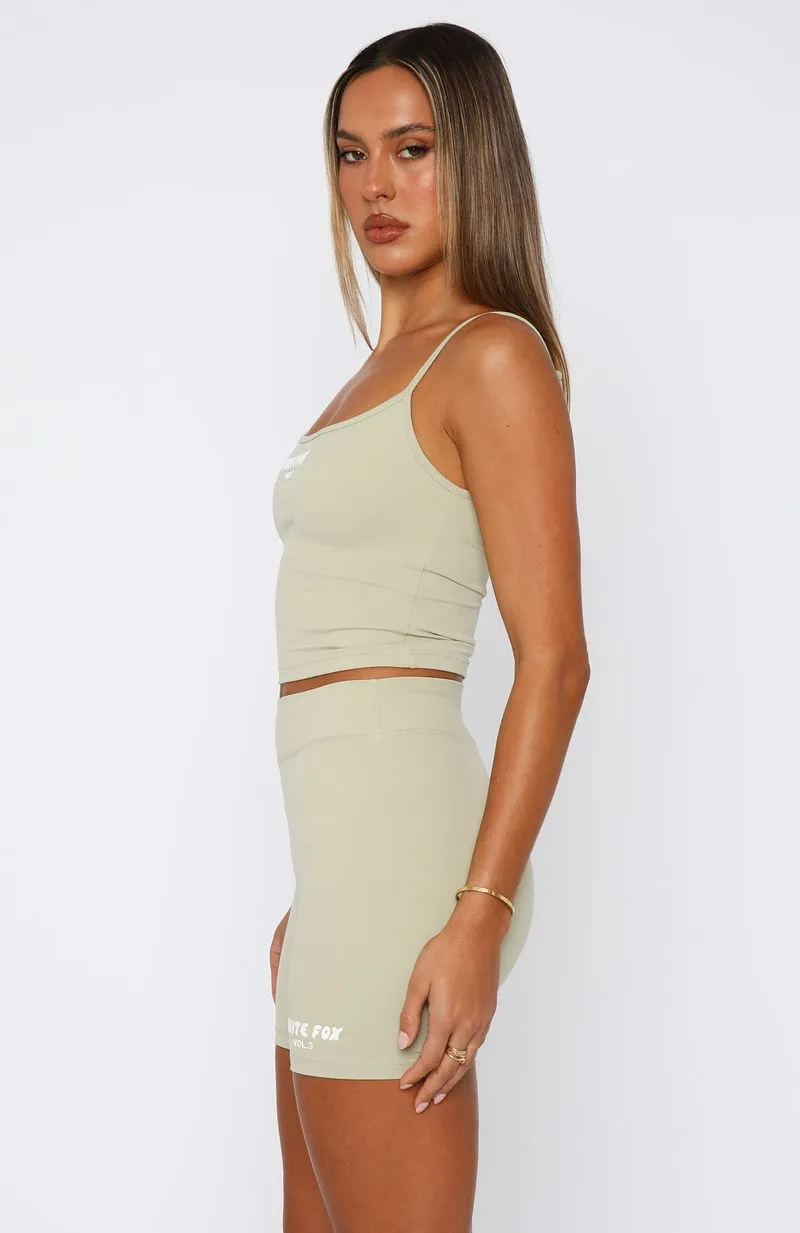 Quick Use Offstage 4" Bike Shorts Moss