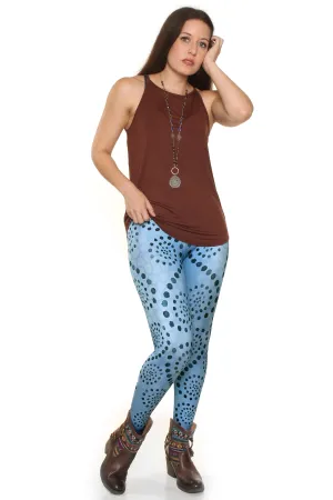 Radiant Swirls Leggings Hypoallergenic-material-attribute