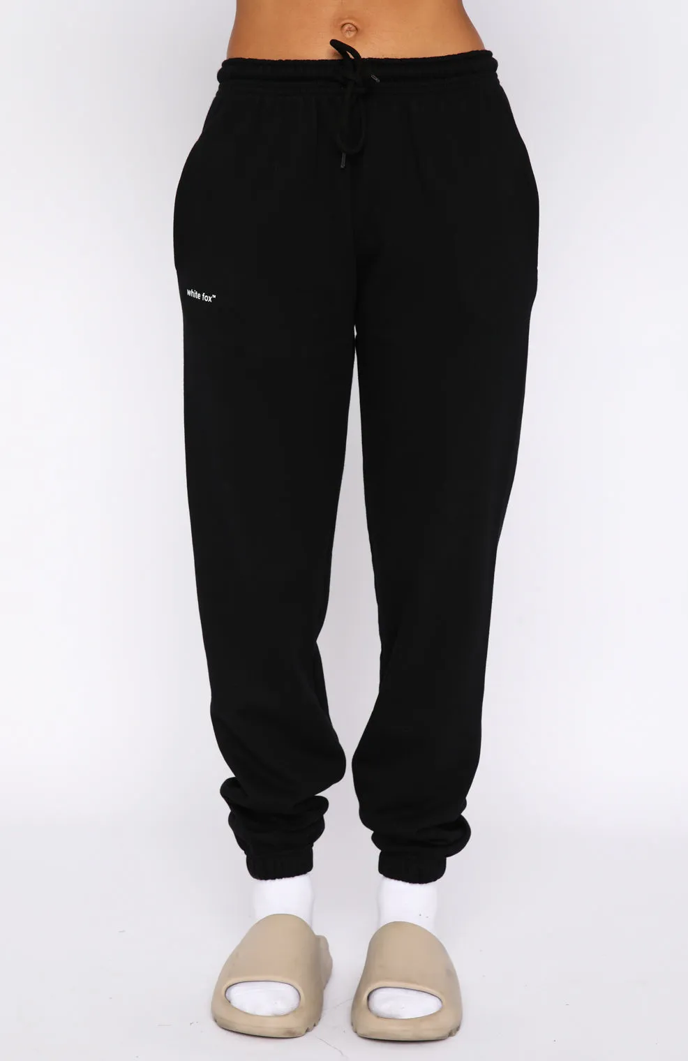 Relaxed Comfort Not An Issue Sweatpants Black