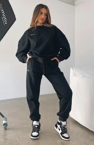 Not An Issue Sweatpants Black Work Ready