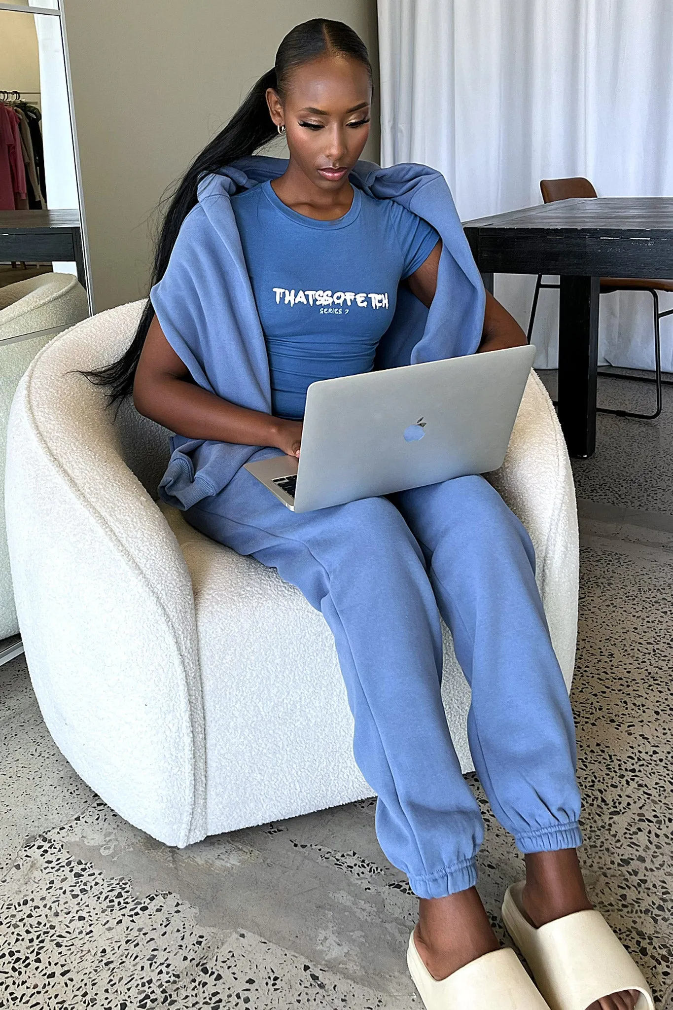 Relaxed T-shirt Series 7 Tee - Blue