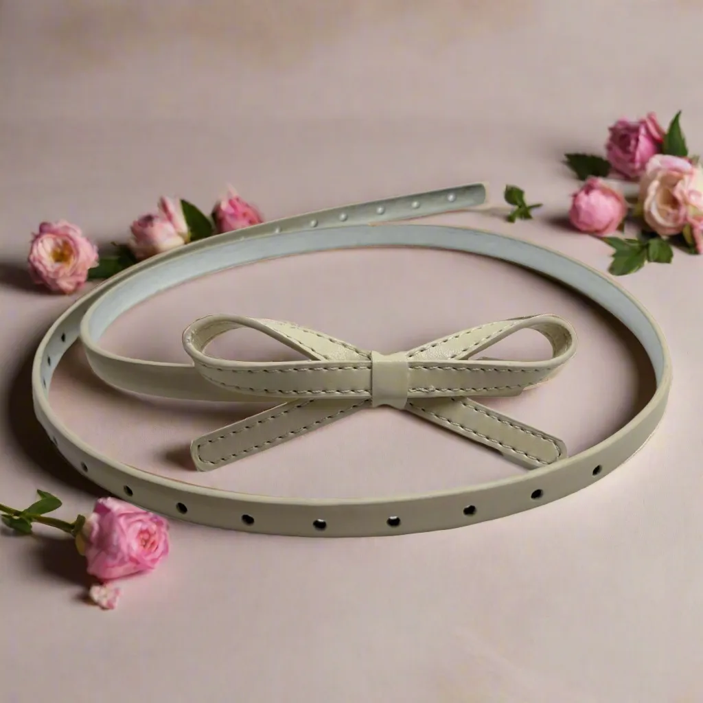 Ribbon Retro Style Adjustable Belt Comfort Performance