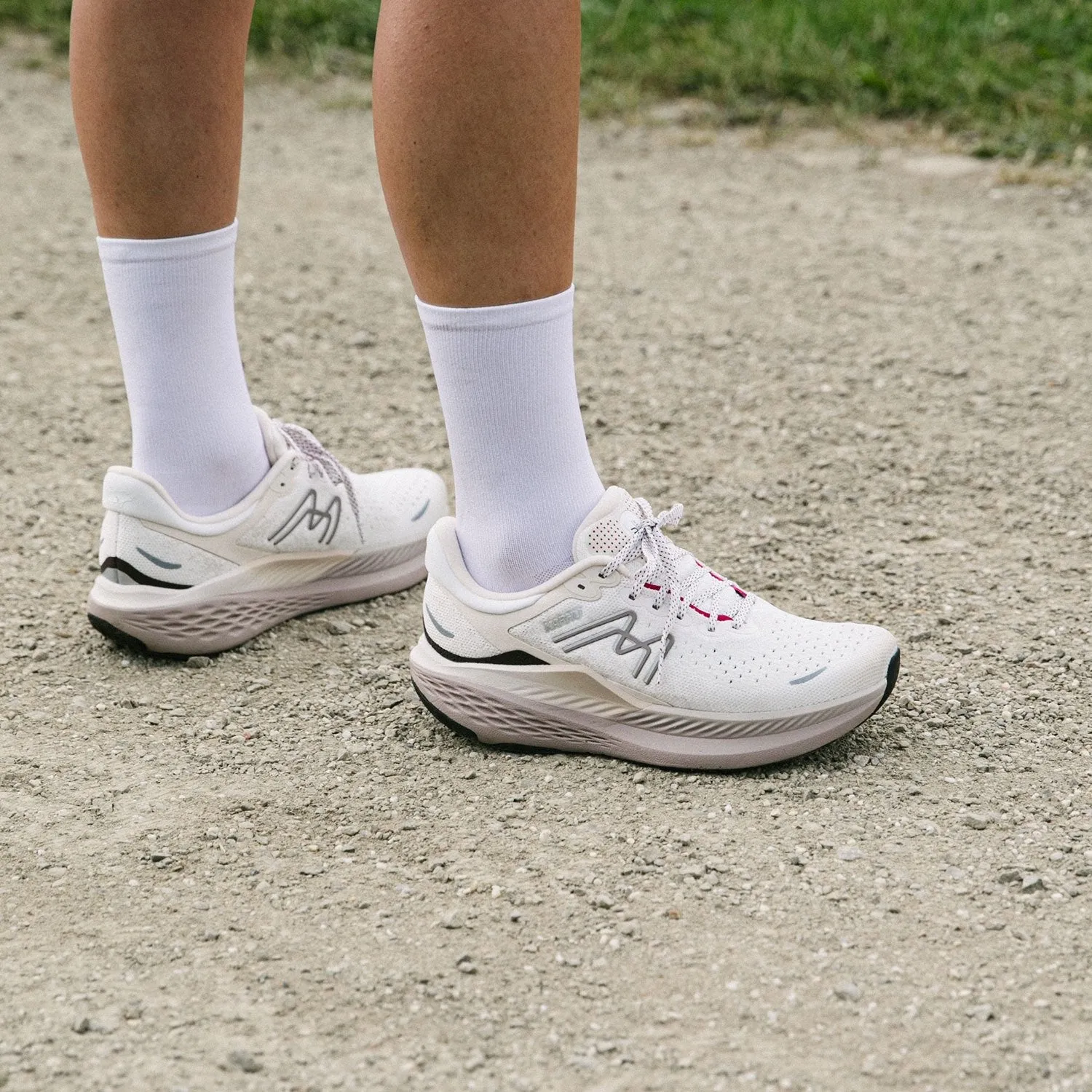 running gloves WOMEN'S MESTARI RUN 1.5 - WHITE / PASTEL PARCHMENT