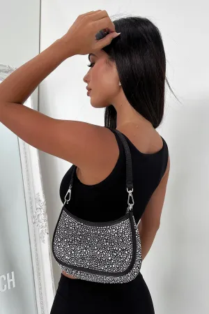 Smart commuting purse Santino Shoulder Bag - Black