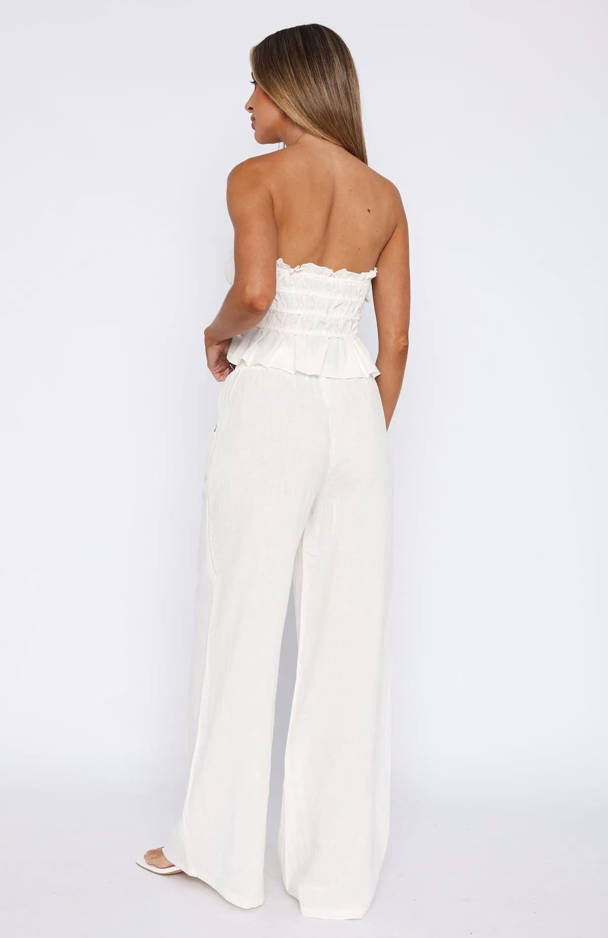 Secret Society Pants White Tank Style