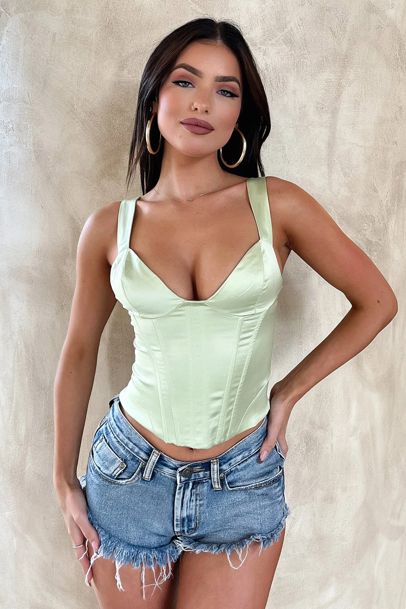 Self - regulating containers Talyeen Corset - Green
