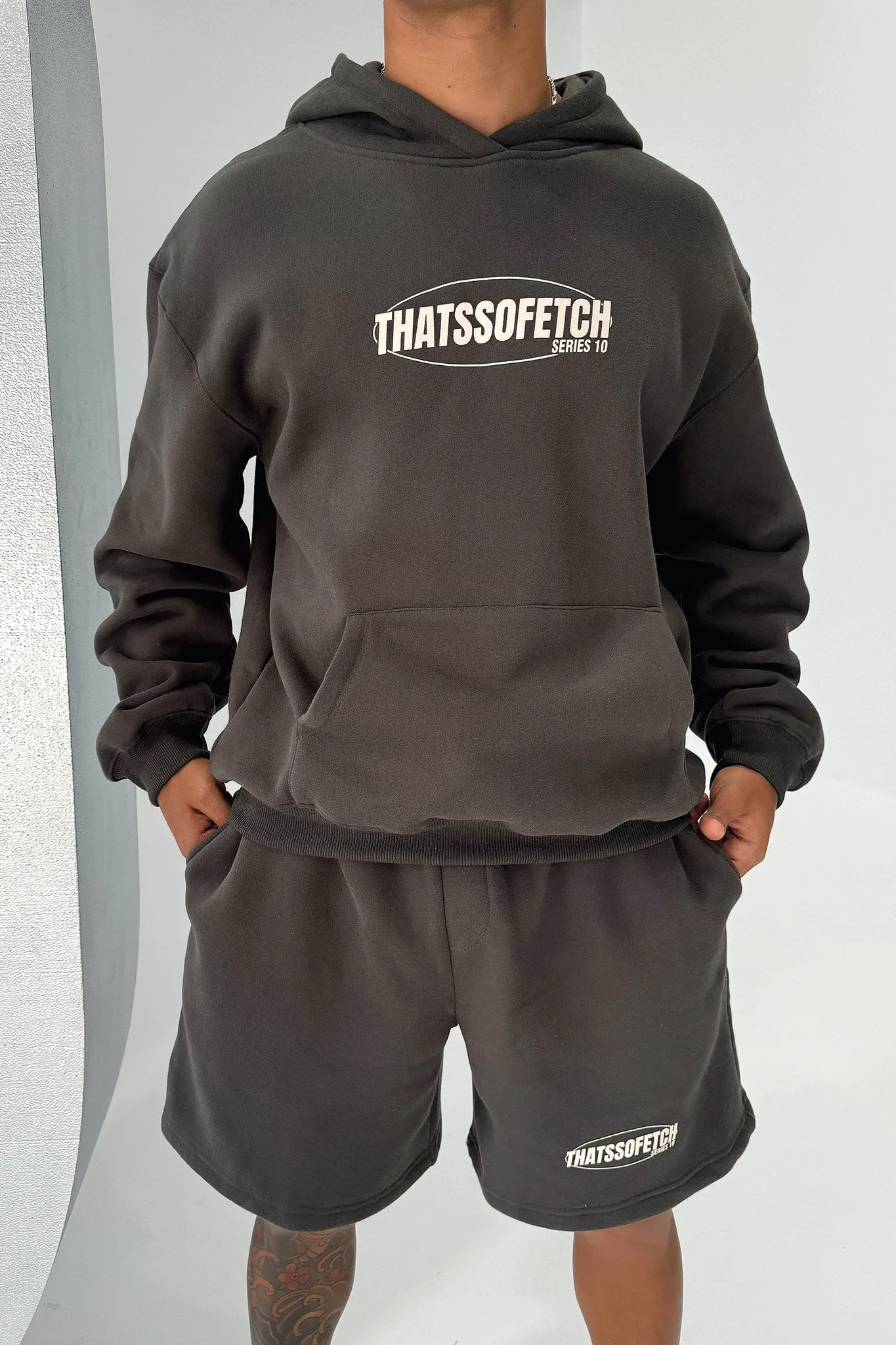 Series 10 3/4 Shorts - Charcoal Suitable for Kite Flying