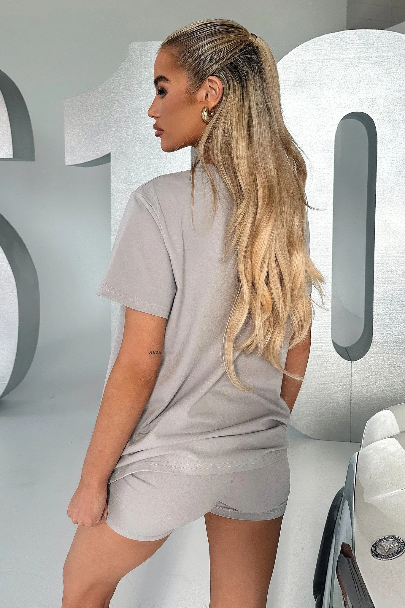 Series 10 Oversized Tee - Grey Fashion Ready