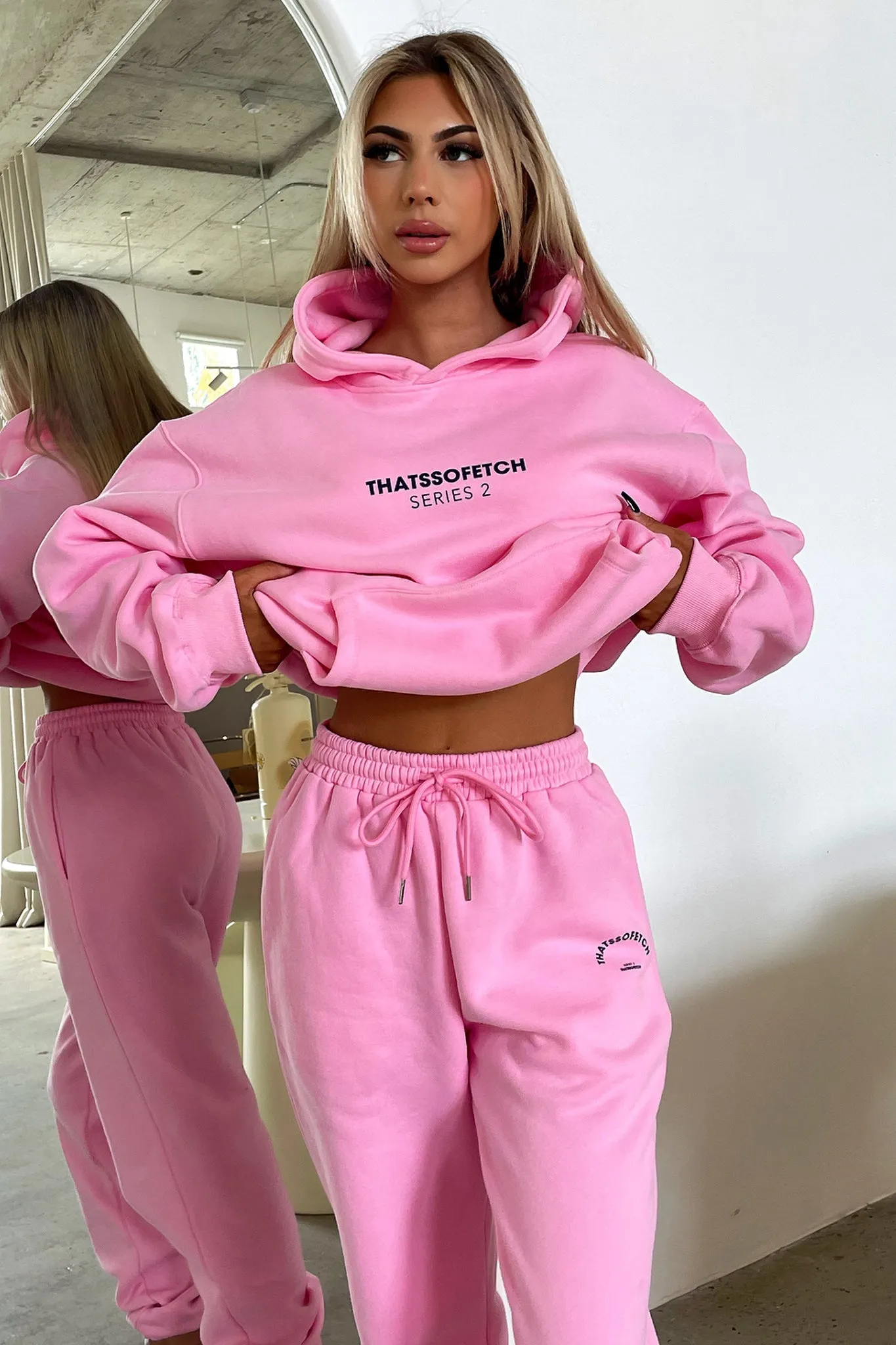 Series 2 Sweatpants - Pink Ultimate Wear