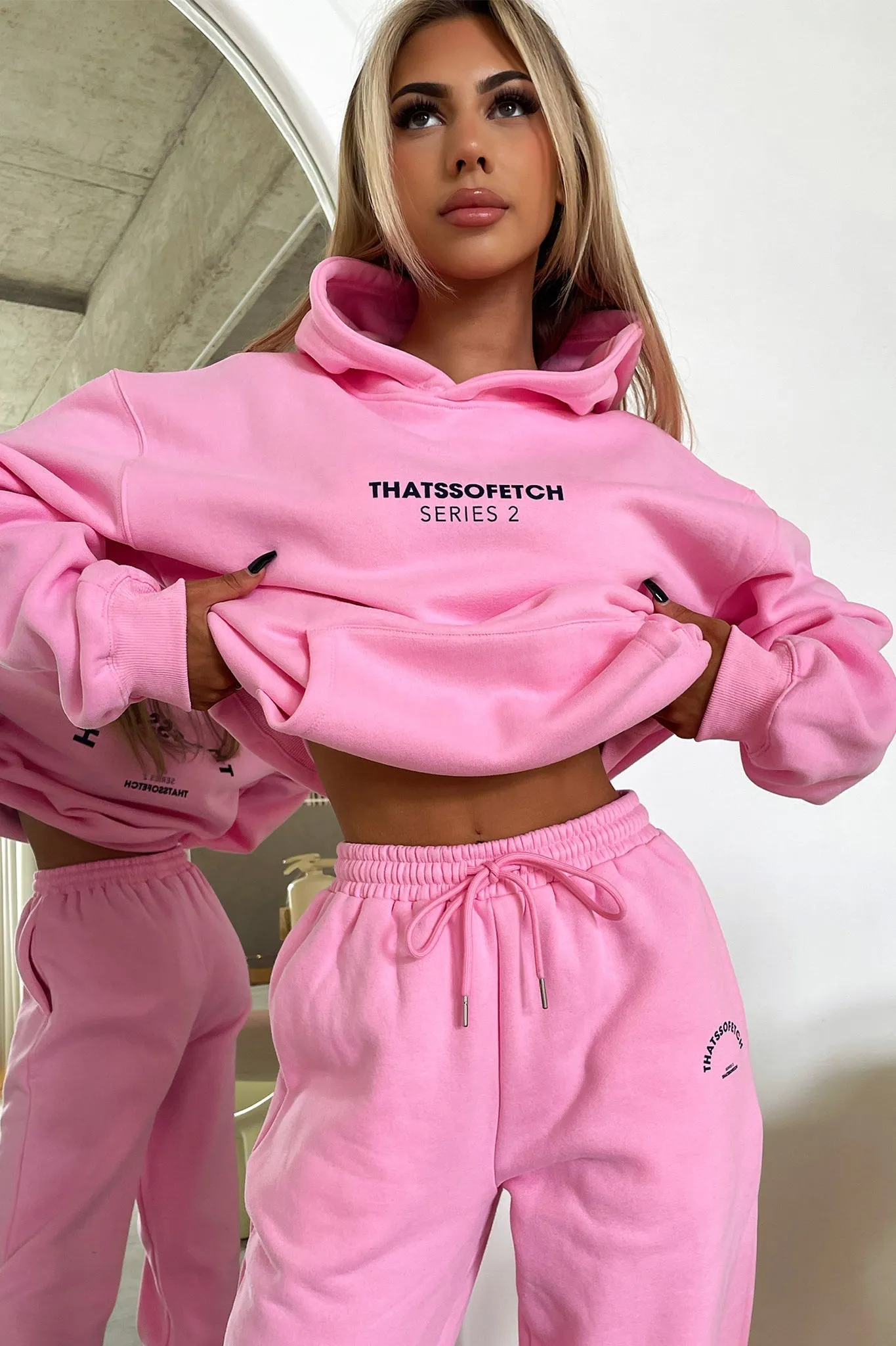 Series 2 Sweatpants - Pink Ultimate Wear