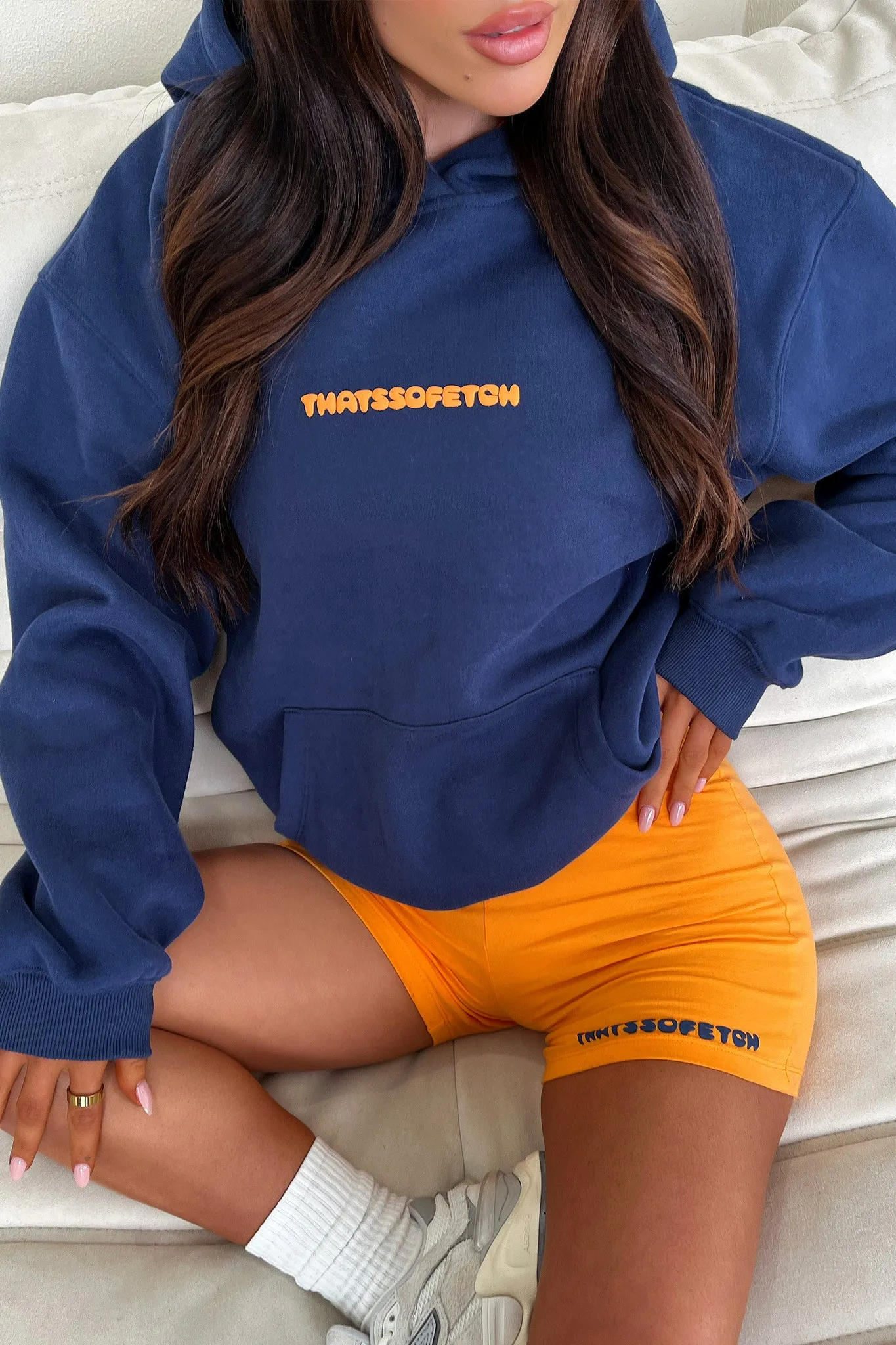 Series 3 Bike Shorts - Orange Boys' style