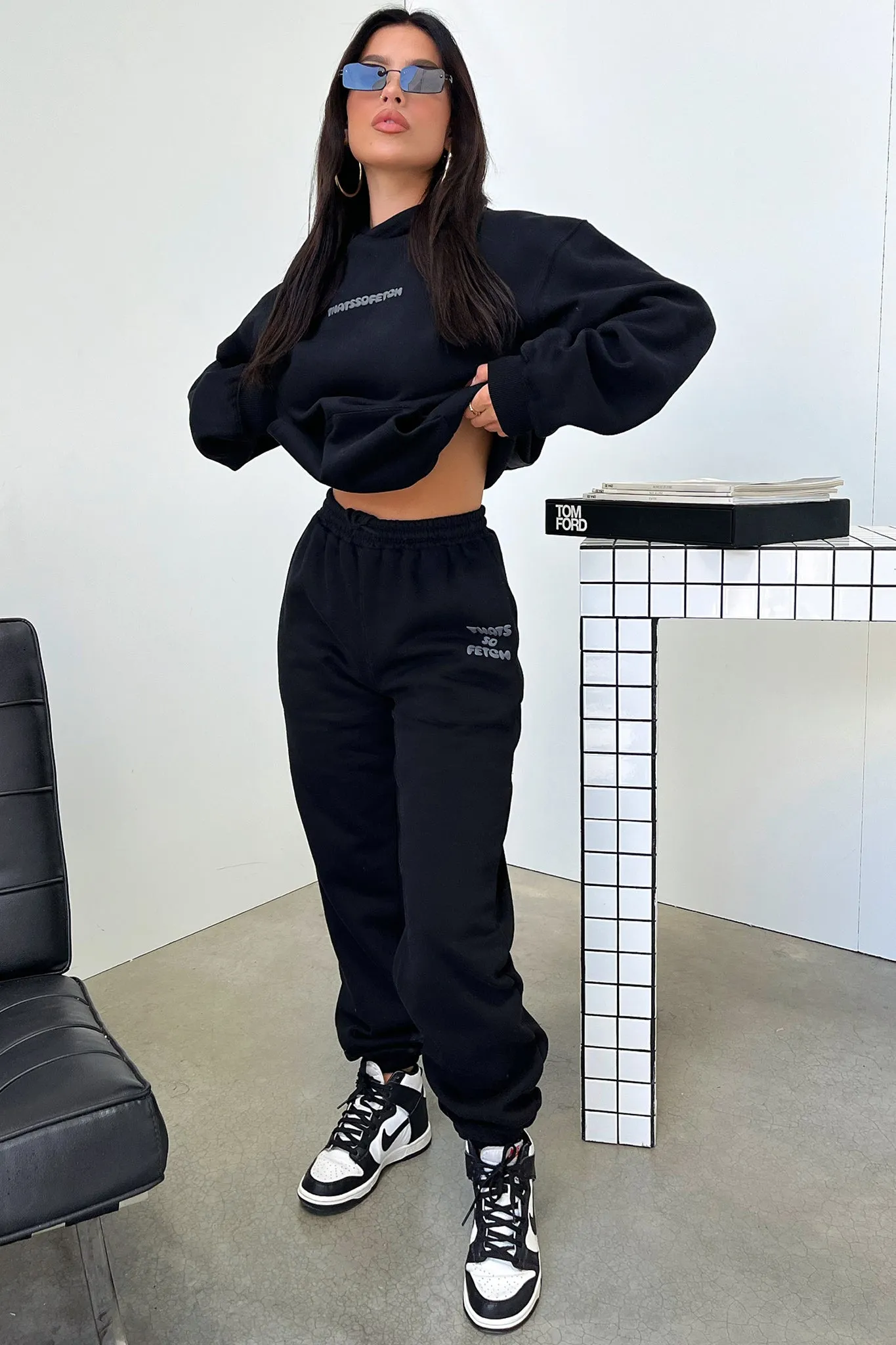 Series 3 Sweatpants - Black Trendy Look