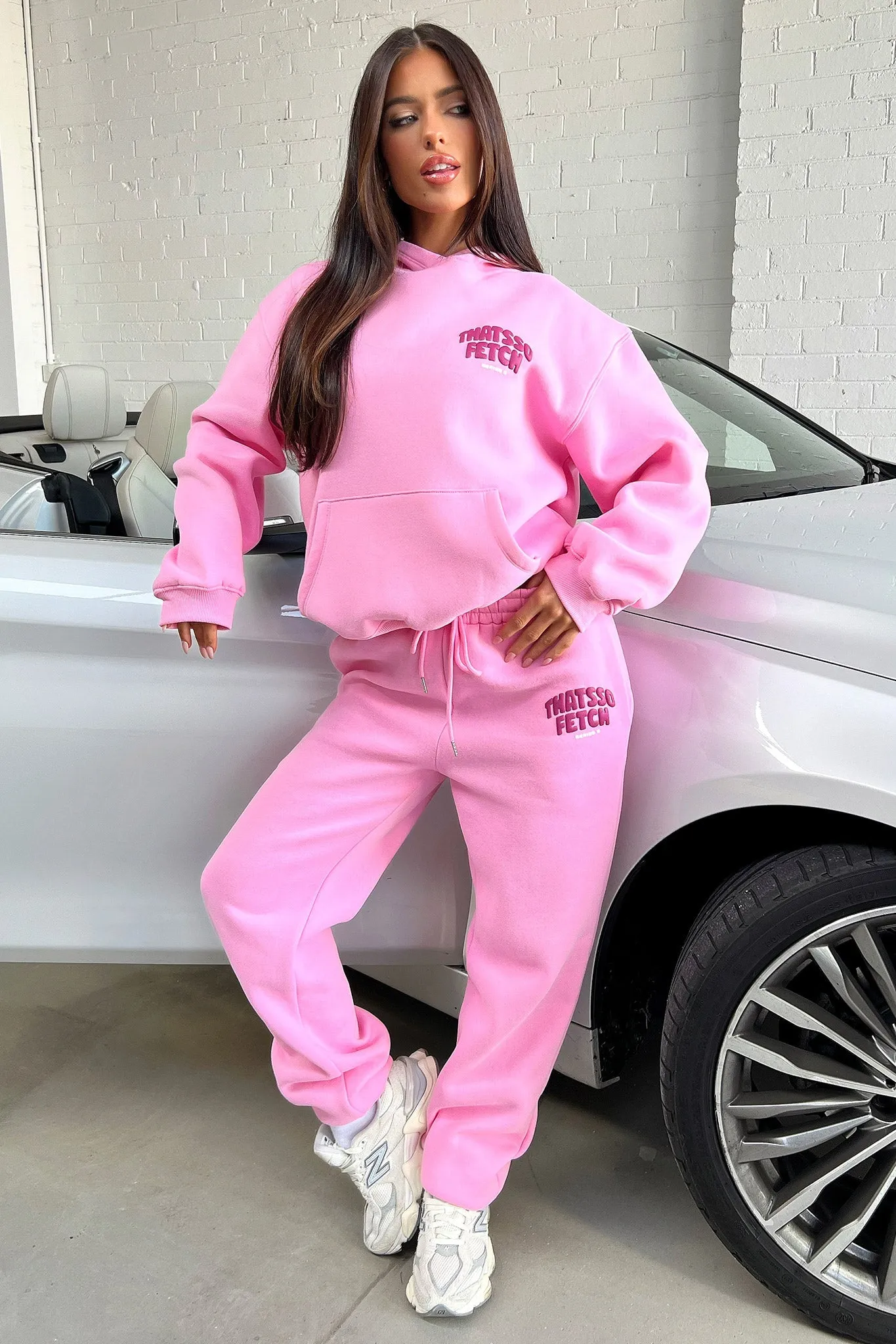 Series 5 Hoodie - Pink/Burgundy Soft Energy
