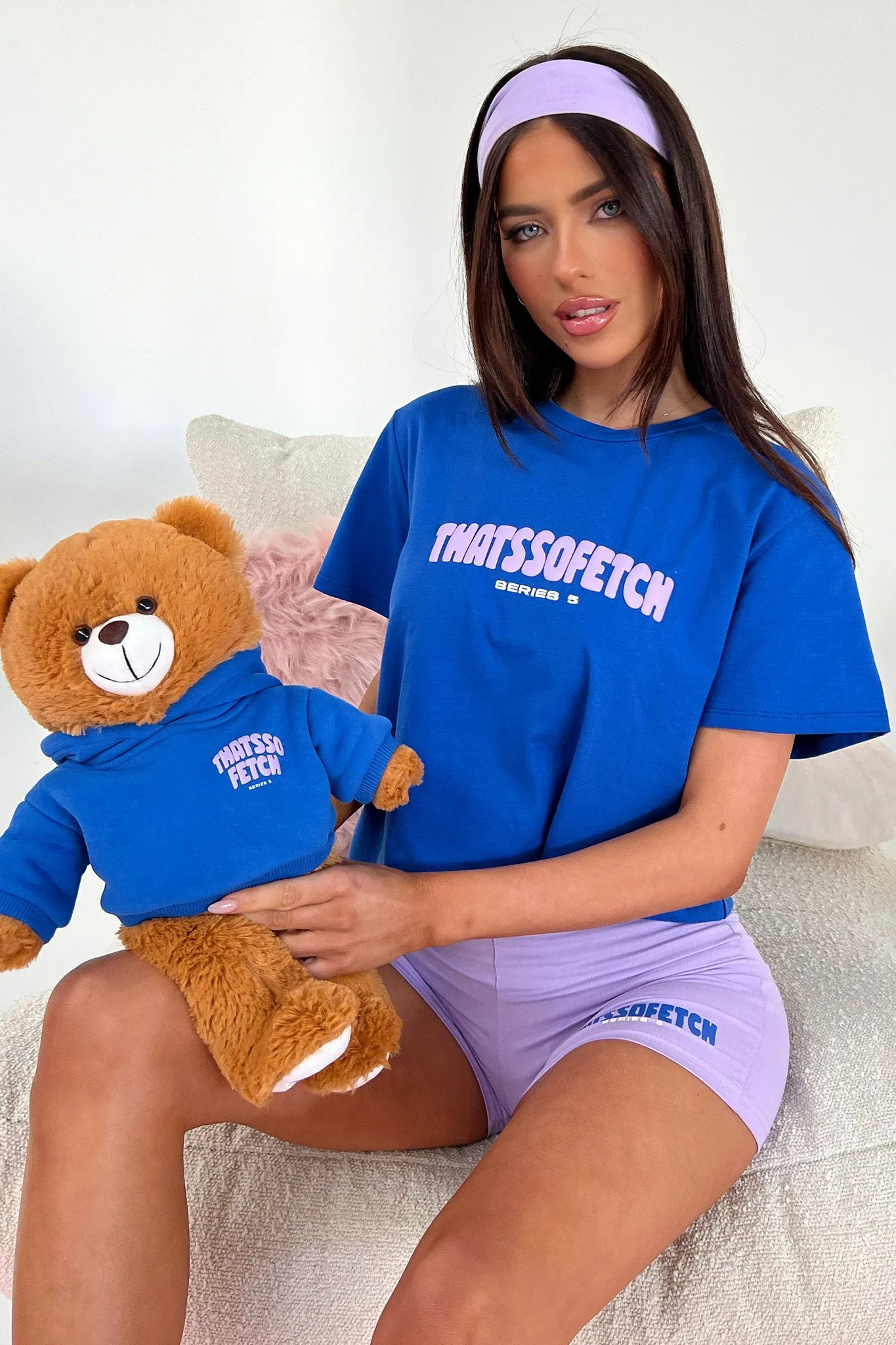 Series 5 Oversized Tee - Royal Blue Chic T-shirt