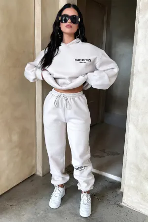 Series 6 Sweatpants - Bone Fashionable Waist Mid-rise fit