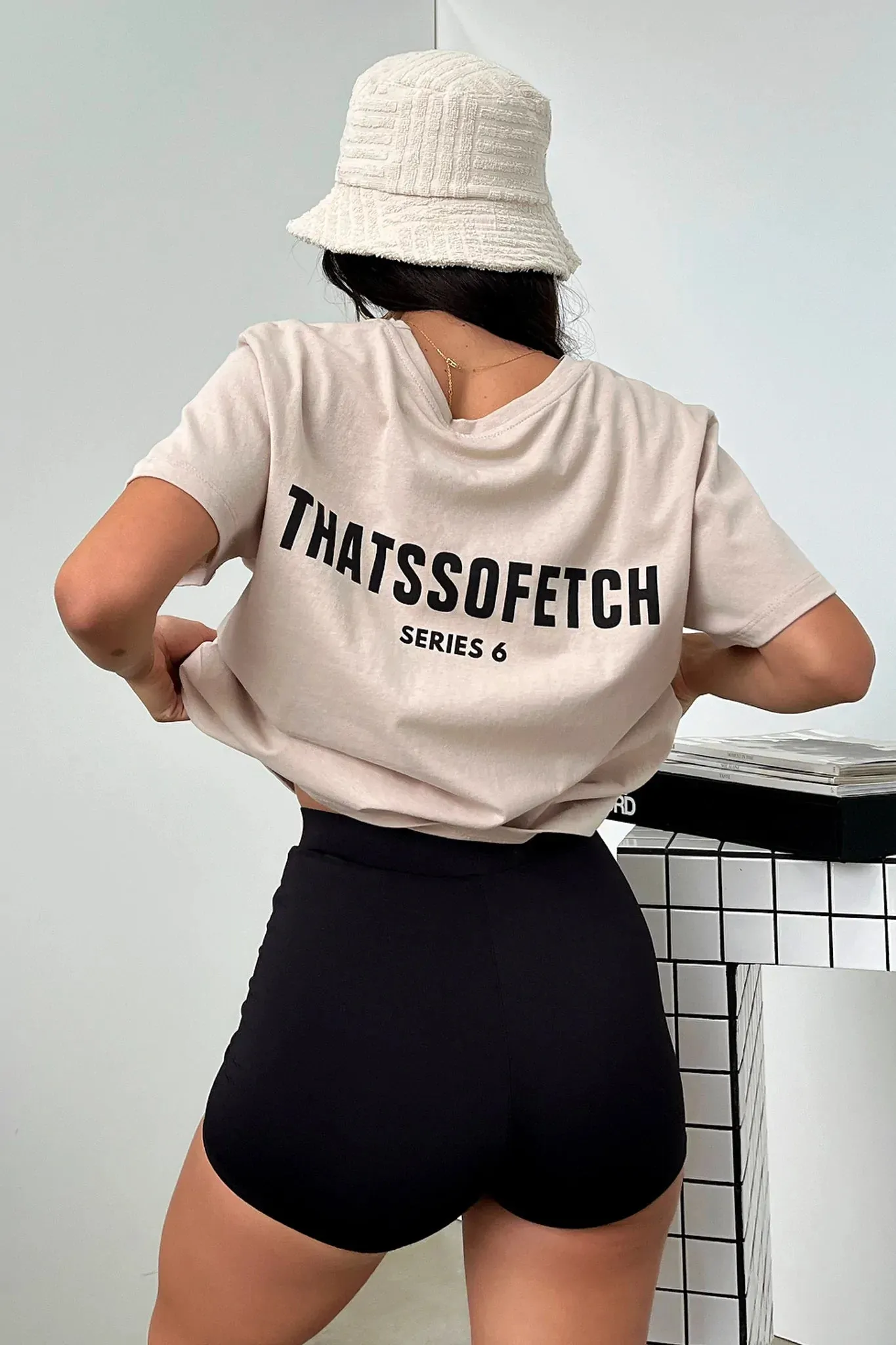 Series 6 Tee - Bone Timeless Appeal