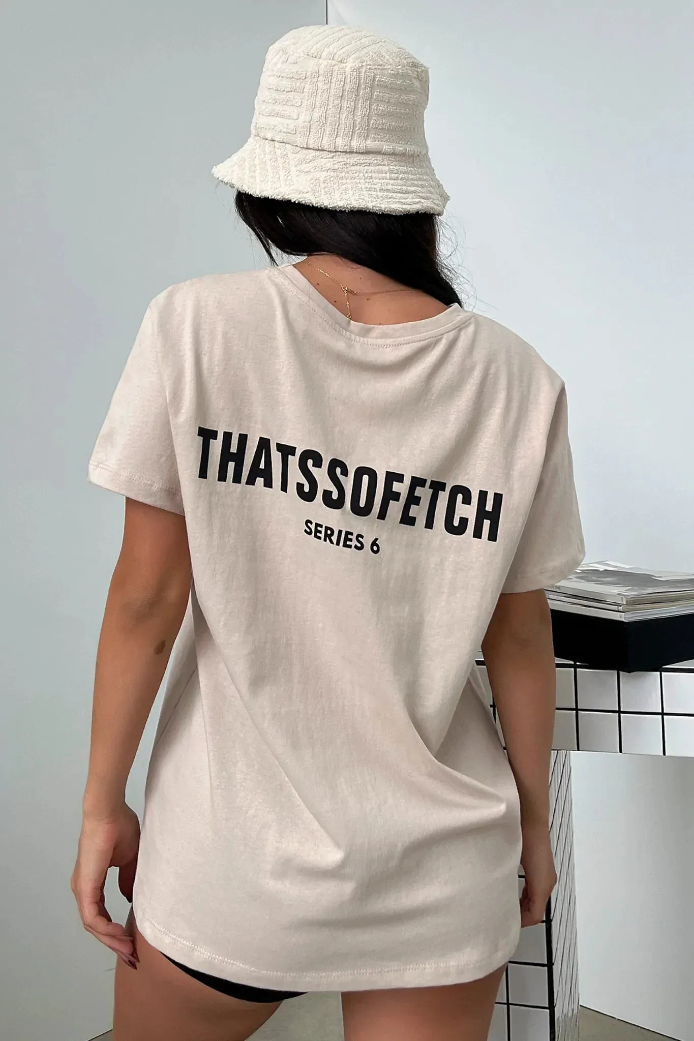 Series 6 Tee - Bone Timeless Appeal