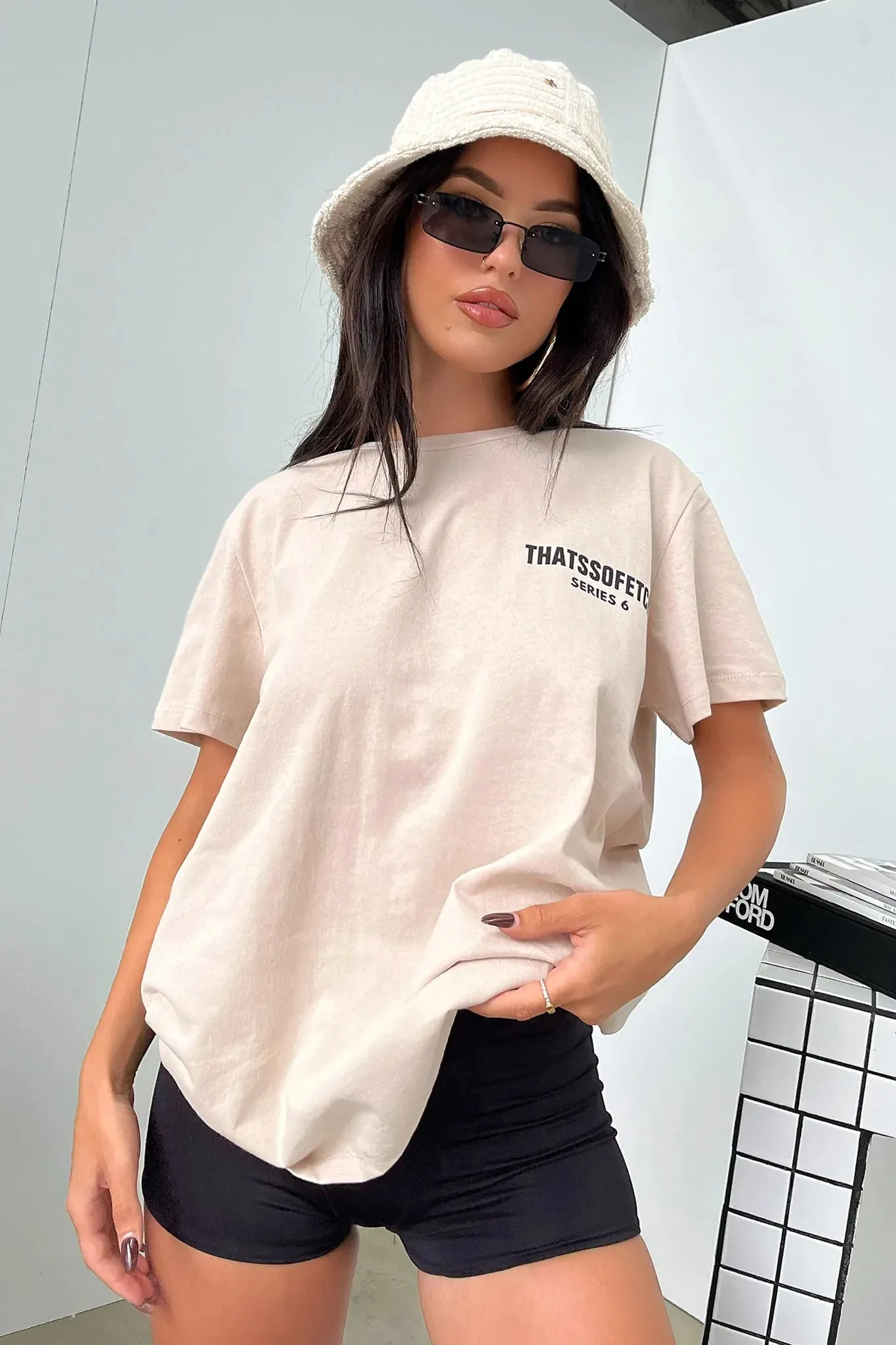 Series 6 Tee - Bone Timeless Appeal