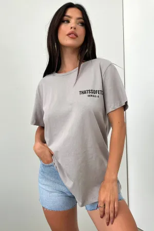 Comfort Path Comfortable travel shirt Series 6 Tee - Grey